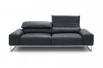 Esmara von Easy Sofa - Ledersofa schwarz