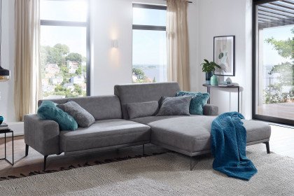 S659 Ascona von Ponsel - Eckcouch rechts grau