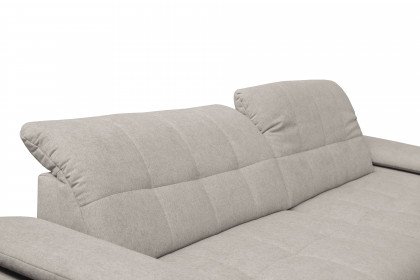 7688 von ALINA - Polsterecke Variante rechts platinum-grey