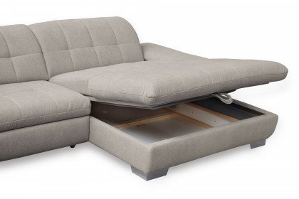 7688 von ALINA - Polsterecke Variante rechts platinum-grey