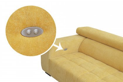 7589 von ALINA - Polsterecke Variante rechts gelb