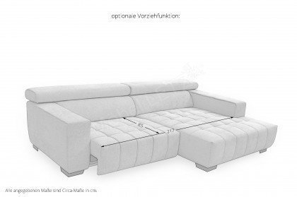 7589 von ALINA - Polsterecke Variante rechts gelb