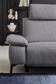 1205 von Carina - Ecksofa Variante rechts grey