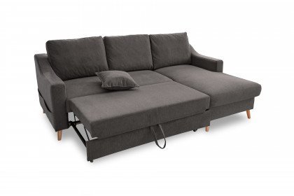 Valentina von Benformato - Eckgarnitur rechts anthrazit