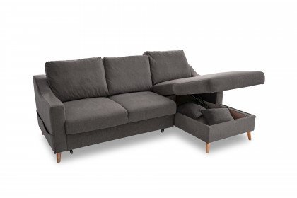 Valentina von Benformato - Eckgarnitur rechts anthrazit