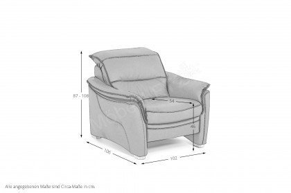 HU-SF19179 von Hukla - Sessel moos