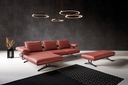 KOINOR Hoover - Ledersofa links reno