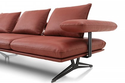 KOINOR Hoover - Ledersofa links reno