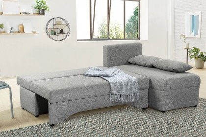 Polaris-LE22 von Job - Ecksofa Variante rechts hellgrau