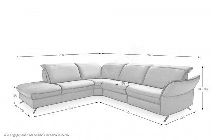 HU-RL17008 von Hukla - Polsterecke Variante links olive