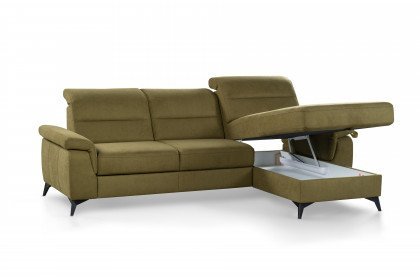 Sinatra-LE22 von Sit & More - Eckgarnitur Variante rechts olive