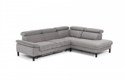 1082 von Carina - Ecksofa Variante rechts grau