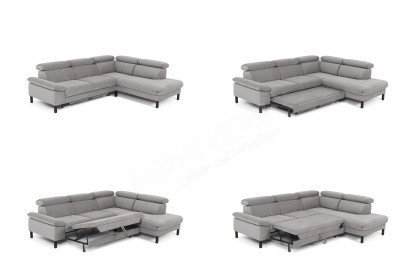 1082 von Carina - Ecksofa Variante rechts grau