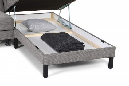 1082 von Carina - Ecksofa Variante rechts grau