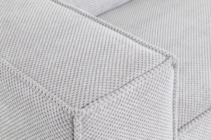 Loki-LE23 von Easy Sofa - Ecksofa rechts hellgrau