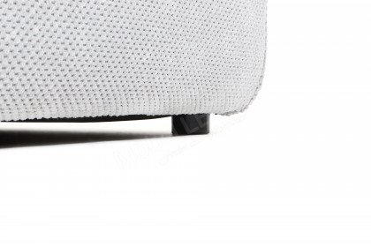 Loki-LE23 von Easy Sofa - Ecksofa rechts hellgrau