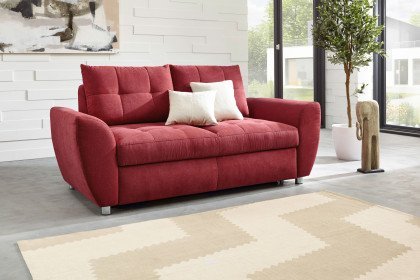 Systemo 2072 von Poco - Funktionssofa cherry