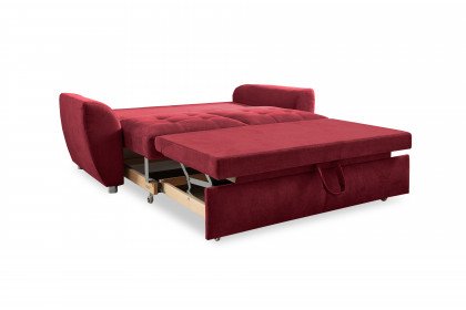 Systemo 2072 von Poco - Funktionssofa cherry