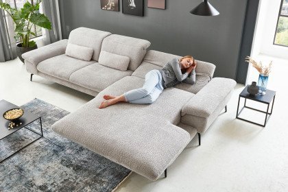 MP-IN22025 von Megapol - Ecksofa Variante rechts silver