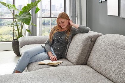 MP-IN22025 von Megapol - Ecksofa Variante rechts silver