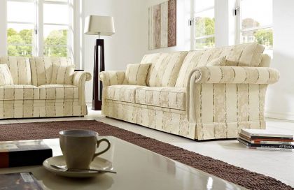 Imperial-LE21 von Schröno - Polstergarnitur beige gemustert