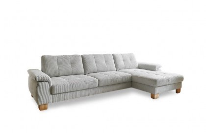 PP-LA19101 von Polipol - Ecksofa Ausführung rechts silver