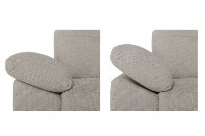 Bergen von Grant Factory - Polsterecke rechts beige