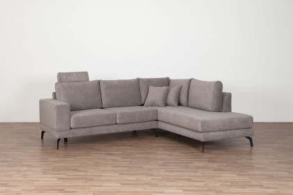 Davos von Matex - Ecksofa rechts grau