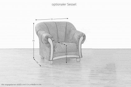 Wera von Matex - Polstergruppe braun