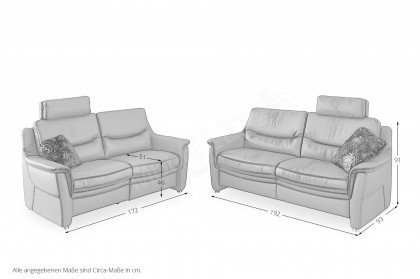 Isabella von Polsteria - Polster-Duo merlot