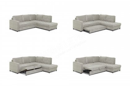 Split-LE23 von Matex - Eckcouch rechts grau