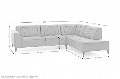 Andrew von Het Anker - Eckcouch rechts olive