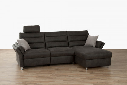 Foreno von Matex - Polstersofa Ausführung rechts anthrazit