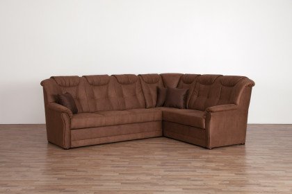 Linz von Matex - Ecksofa Variante rechts hellbraun