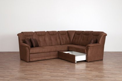 Linz von Matex - Ecksofa Variante rechts hellbraun
