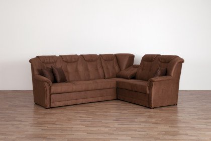 Linz von Matex - Ecksofa Variante rechts hellbraun