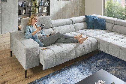 MP-IN23009 von Megapol - Ecksofa Variante rechts silver