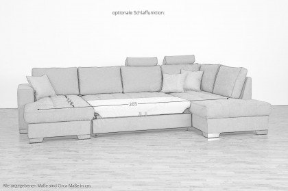 Nils von Matex - Wohnlandschaft rechts grau