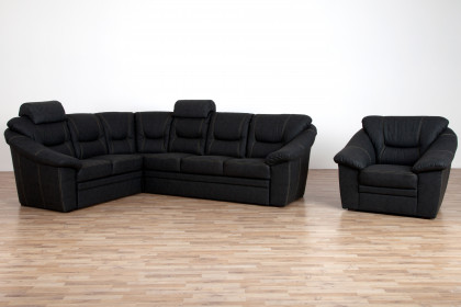 Talos-LE18 von Matex - Ecksofa Variante links granit