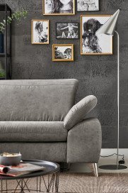 Serenity 2068 von Polsteria - Polsterecke Ausführung links savannah