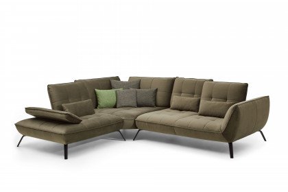 Ticona 2006 von Poco Polstermöbel - Ecksofa Variante links olive