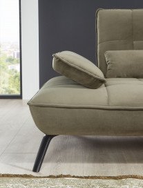 Ticona 2006 von Poco Polstermöbel - Ecksofa Variante links olive