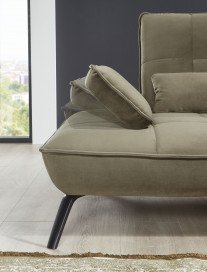 Ticona 2006 von Poco Polstermöbel - Ecksofa Variante links olive