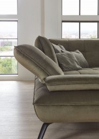 Ticona 2006 von Poco Polstermöbel - Ecksofa Variante links olive