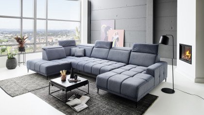 Livorno von AZ Iwaniccy - Wohnlandschaft links blau