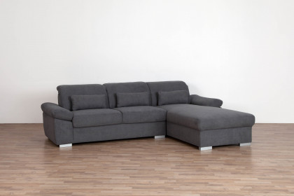 Delta-LE23 von Grant Factory - Ecksofa rechts grau