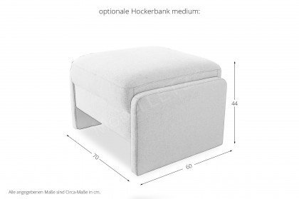 Multi 2.0 von Carina - Polstergarnitur anthrazit