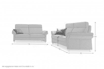 Multi 2.0 von Carina - Polstergarnitur anthrazit