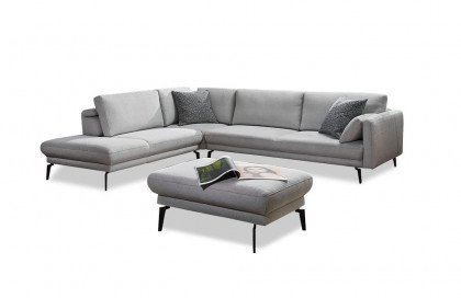 Cortina von Gruber - Eckgarnitur Variante links silver