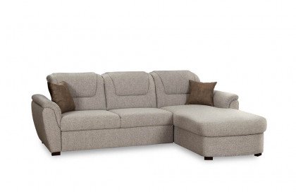 Modena-LE24 von Grant Factory - Ecksofa rechts hellgrau